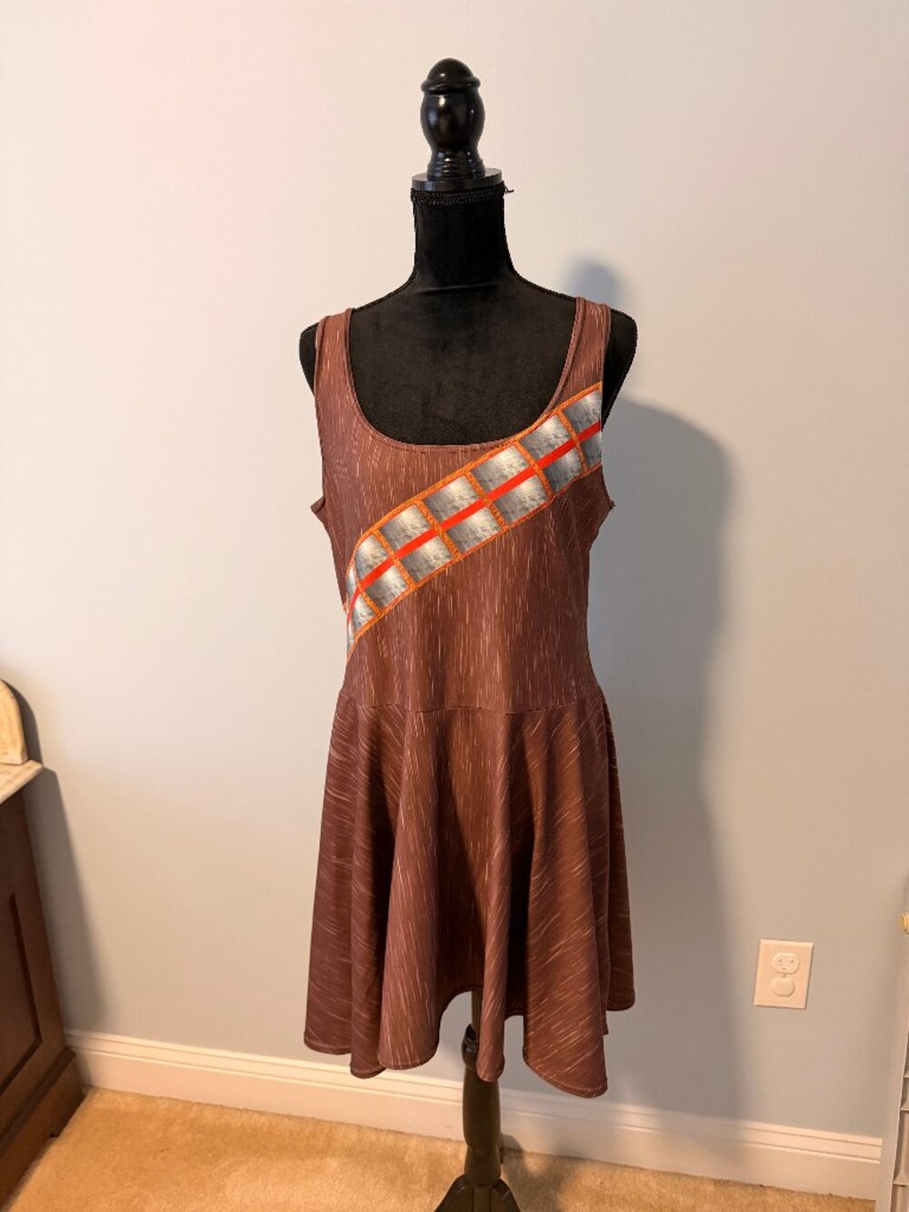 Chewbacca Skater Dress Star Wars Disney Bound XL